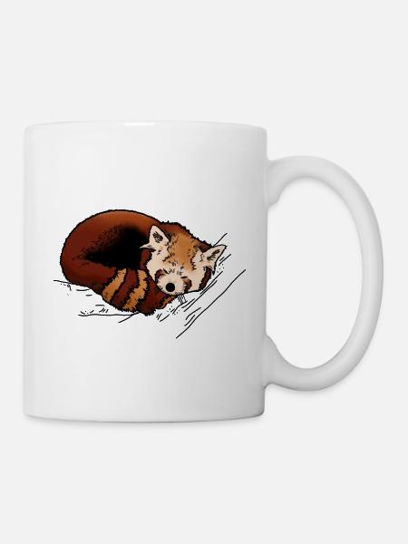 Petit panda - Mug blanc - blanc