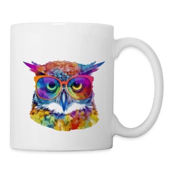 Ouz the owl - Mug - white - Right