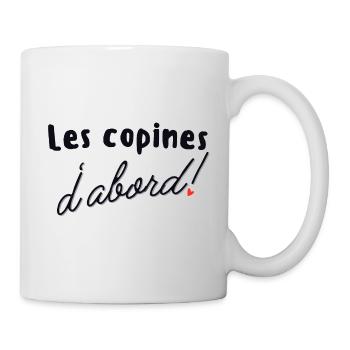 Les Copines D'abord - Mug blanc - blanc - Droite