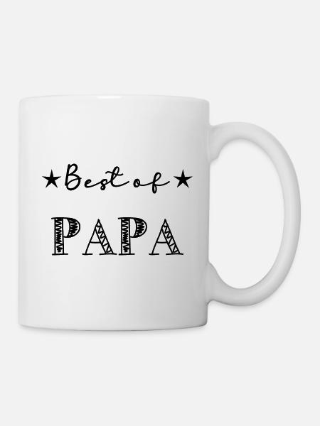 PAPA. VATERTAG. ALLES GUTE ZUM GEBURTSTAG, PAPA. ALLES GUTE ZUM GEBURTSTAG - Tasse - Weiß