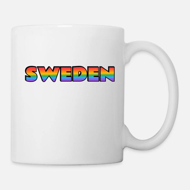 Schwules Schweden - Tasse - Weiß