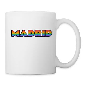 Schwules Madrid - Tasse - Weiß - Rechts