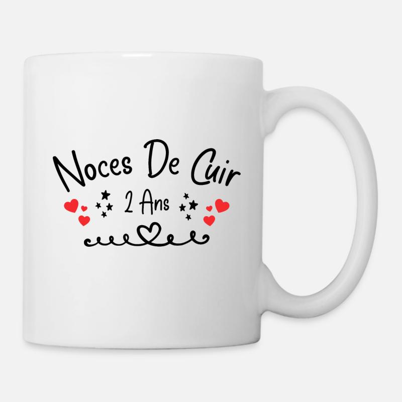 Noces de Cuir - Mug blanc - blanc