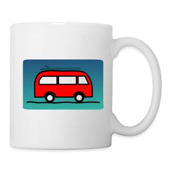 VATERTAG. ALLES GUTE ZUM GEBURTSTAG, PAPA. PAPA. ALLES GUTE ZUM GEBURTSTAG - Tasse - Weiß - Rechts