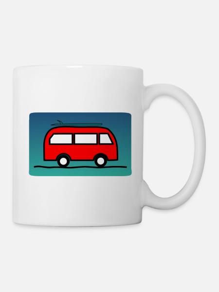 FÊTE DES PÈRES. BONNE FÊTE PAPA. PAPA. BONNE FÊTE - Mug blanc - blanc