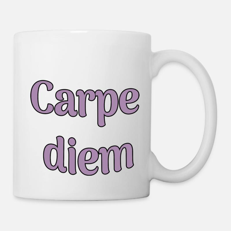 Carpe diem - Mug blanc - blanc