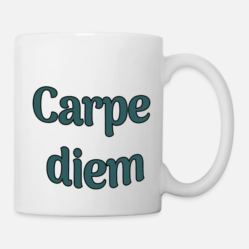 Carpe diem - Mug - white