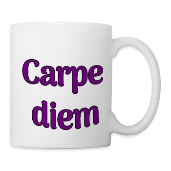 Carpe diem - Mug - white - Right
