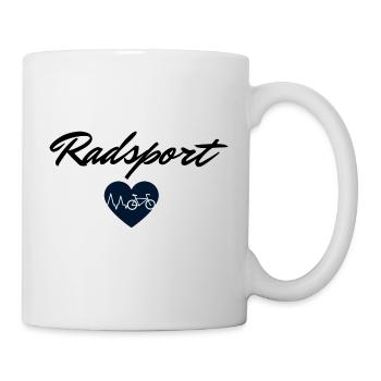 Radsport Rennrad - Tasse - Weiß - Rechts