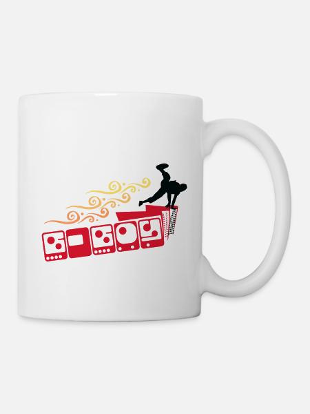 Parkour - Taza - blanco
