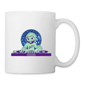 Urbane Musik - Tasse - Weiß - Rechts