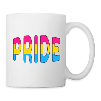 Pride-Logo Pansexuell - Tasse - Weiß - Rechts