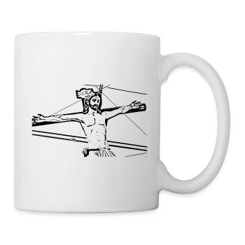 Jesus Christ Cross Easter - Mug - white - Right