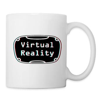 Expérience de réalité virtuelle - VR Headset Design - Mug blanc - blanc - Droite