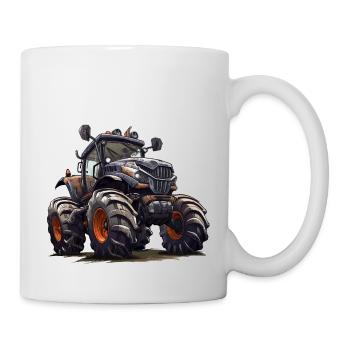 Traktoren haben vielfältige Aufgaben - Tasse - Weiß - Rechts
