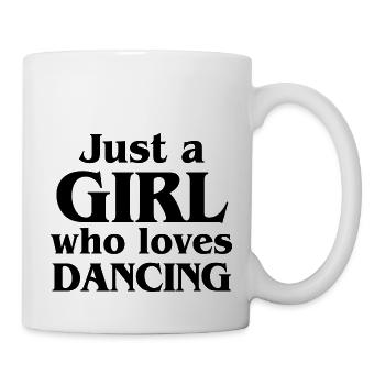 Dancing Dance Music - Mug - white - Right