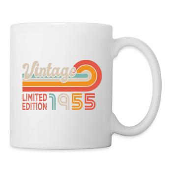 1955 Geburtstag Jahrgang 1955 - Tasse - Weiß - Rechts