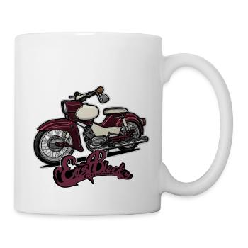 Étoile (rouge) // Illustration - Mug blanc - blanc - Droite