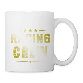 Équipage de course - Mug blanc - blanc - Droite