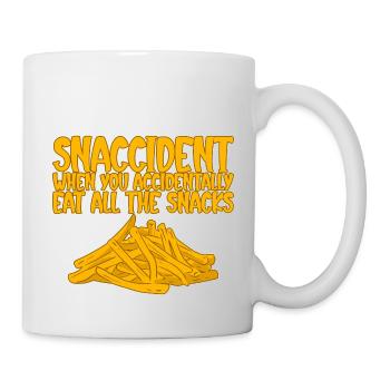 Snaccident, quand vous mangez toutes les collations 2 - Mug blanc - blanc - Droite