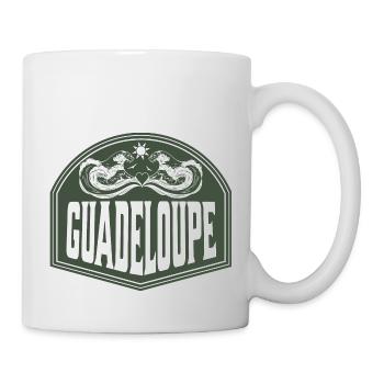Guadeloupe Karibik Wellen - Tasse - Weiß - Rechts