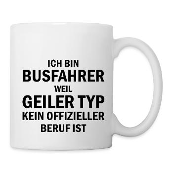 Handwerker Handyman Handwerk Werkzeug Baustelle - Tasse - Weiß - Rechts