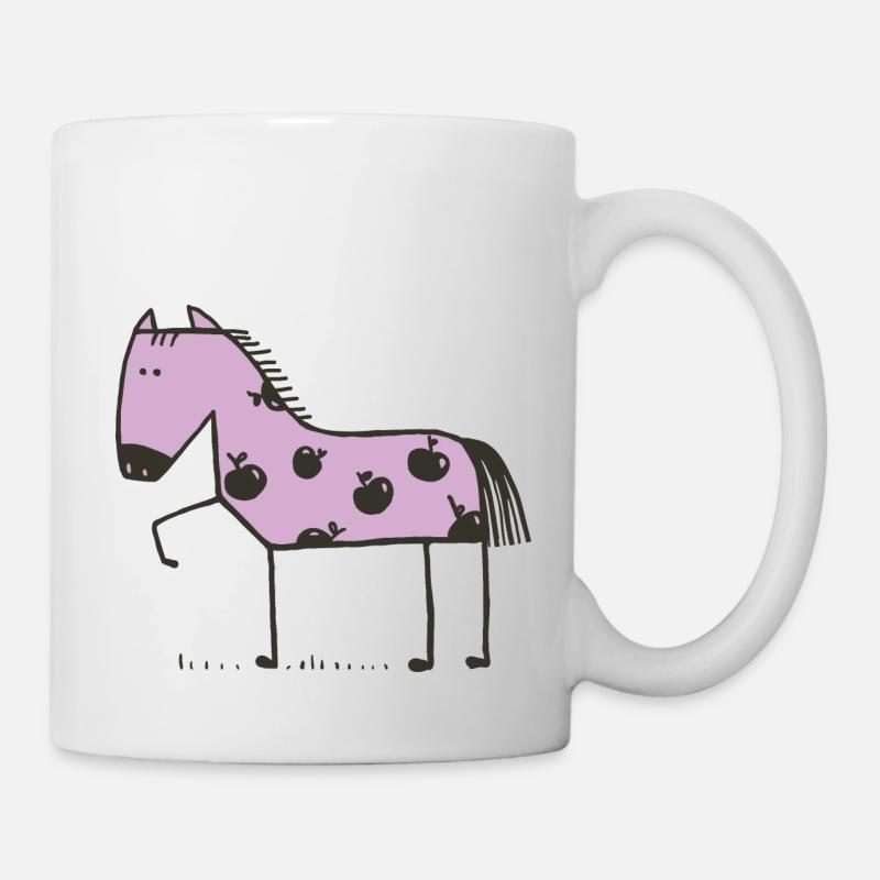 Pferde - Tasse - Weiß