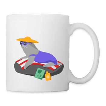 Sommer - Tasse - Weiß - Rechts