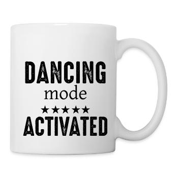 Danse Musique de danse - Mug blanc - blanc - Droite