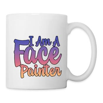 I Am A Face Painter 2 - Mug - white - Right