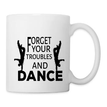 Dancing Dance Music - Mug - white - Right