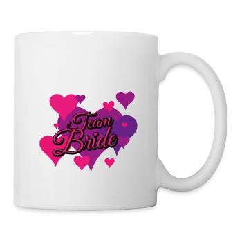 Team Bride - Tasse - Weiß - Rechts