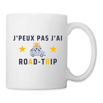 J Peux Pas j ai Road trip - Mug blanc - blanc - Droite