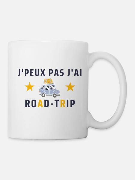 J Peux Pas j ai Road trip - Mug blanc - blanc