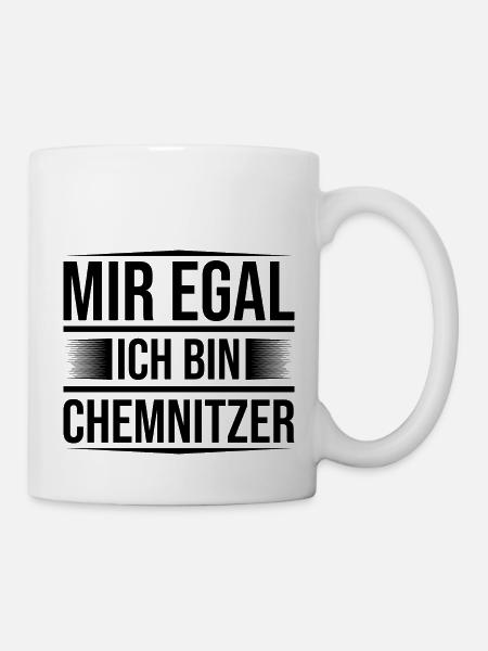 Mir egal Chemnitz - Tasse - Weiß
