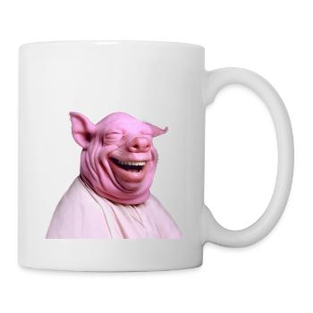 Happy Tier, happy wir! - Tasse - Weiß - Rechts