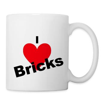 Herz - Tasse - Weiß - Rechts