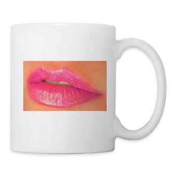 Pink lips - Tasse - Weiß - Rechts