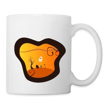 Halloween - Mug blanc - blanc - Droite