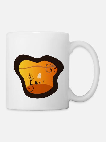 Halloween - Tasse - Weiß