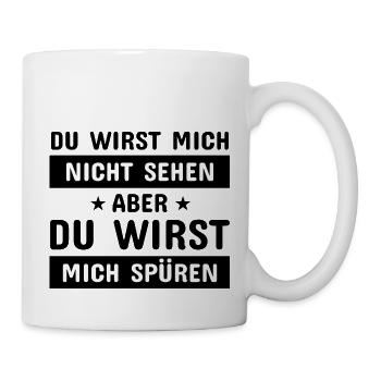 Paintball Airsoft - Tasse - Weiß - Rechts