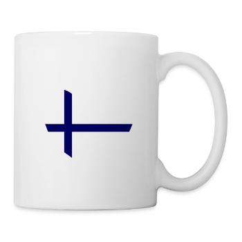 Finlande Coeur - Mug blanc - blanc - Droite