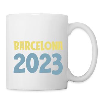 Barcelona 2023 - Tasse - Weiß - Rechts