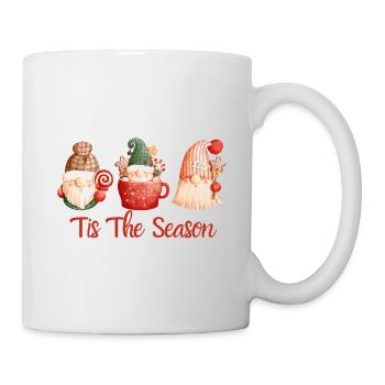 c’est la saison. Joyeux Noël - Mug blanc - blanc - Droite