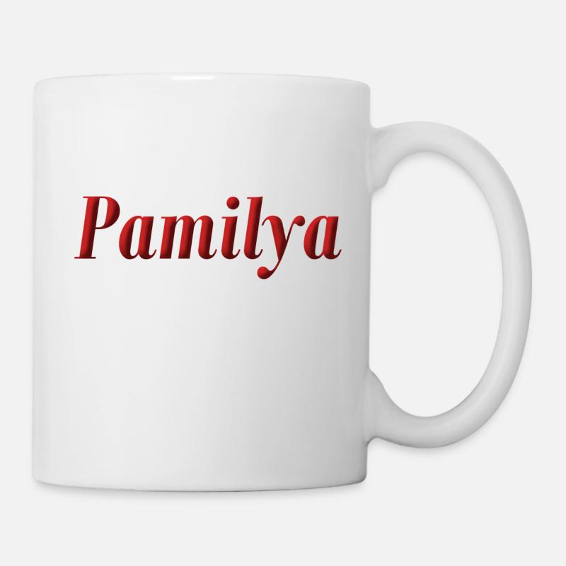 pamilya - Tasse - Weiß