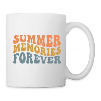 Souvenirs d’été - Mug blanc - blanc - Droite