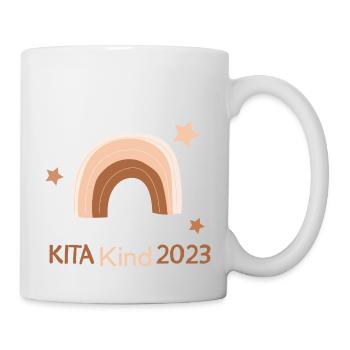 Kita Kind 2023 Hort Kindergarten - Tasse - Weiß - Rechts