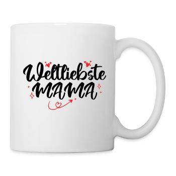 Mutter Familie Mama Geschenk - Mug blanc - blanc - Droite