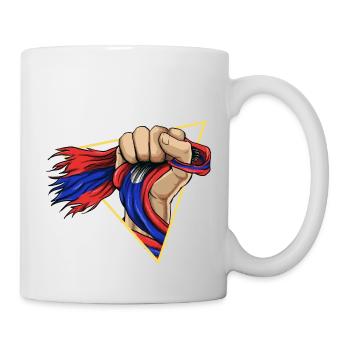 Laos Lao Laotian Flag Elephant Lao I Cadeau - Mug blanc - blanc - Droite
