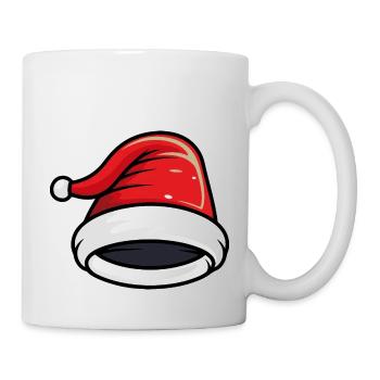 Bonnet de Noël chapeau de père Noël - Mug blanc - blanc - Droite